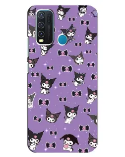 Чохол для Vivo Y30 з картинкою «Kuromi — патерн» Чохол для Vivo Y30 з картинкою «Kuromi — патерн»