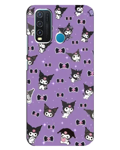 Чохол для Vivo Y30 з картинкою «Kuromi — патерн» Чохол для Vivo Y30 з картинкою «Kuromi — патерн»