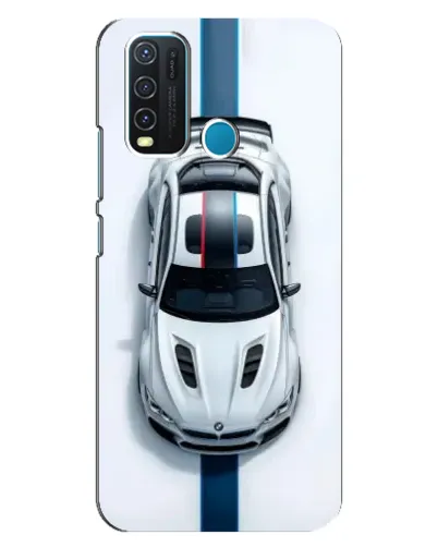 Чехол для Vivo Y30 с картинкой «Вид сверху — BMW M»