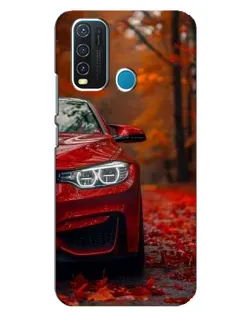 Чехол для Vivo Y30 с картинкой «Осенняя BMW M4»