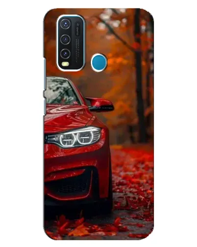 Чехол для Vivo Y30 с картинкой «Осенняя BMW M4»