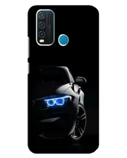 Чохол для Vivo Y30 з картинкою «BMW — нічний погляд»