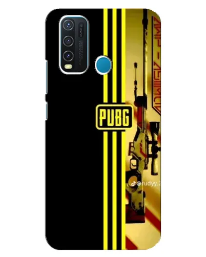 Чехол для Vivo Y30 с картинкой «PUBG — камуфляжный шлем»
