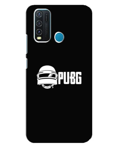 Чехол для Vivo Y30 с картинкой «PUBG — классический лого»