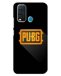 Чехол для Vivo Y30 с картинкой «PUBG — рамка лого»