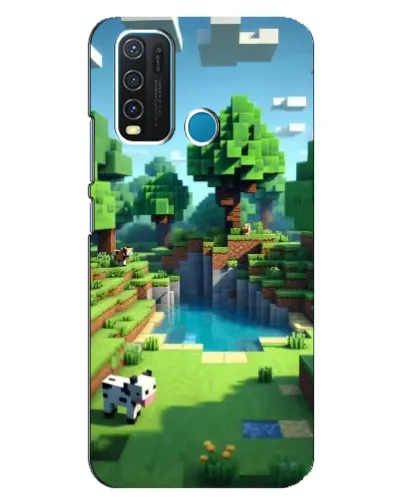 Чехол для Vivo Y30 с картинкой «Minecraft летний день» Чехол для Vivo Y30 с картинкой «Minecraft летний день»