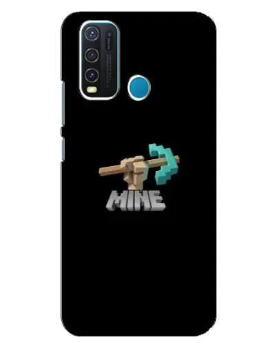 Чехол для Vivo Y30 с картинкой «Алмазная кирка» Чехол для Vivo Y30 с картинкой «Алмазная кирка»