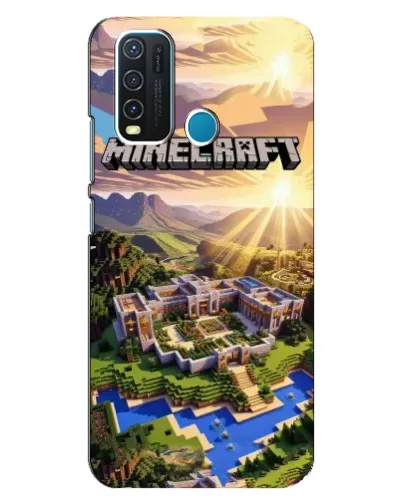 Чехол для Vivo Y30 с картинкой «Minecraft панорама» Чехол для Vivo Y30 с картинкой «Minecraft панорама»