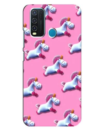 Чехол для Vivo Y30 с картинкой «Единороги на розовом» Чехол для Vivo Y30 с картинкой «Единороги на розовом»
