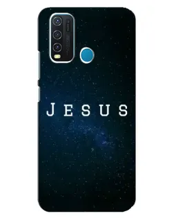 Чехол для Vivo Y30 с картинкой «Звездное небо Jesus»