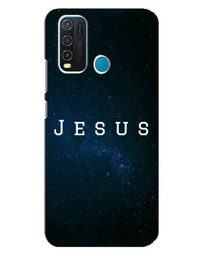 Чехол для Vivo Y30 с картинкой «Звездное небо Jesus»
