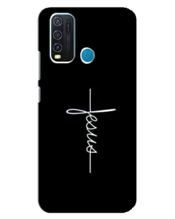 Чехол для Vivo Y30 с картинкой «Тонкая линия веры»
