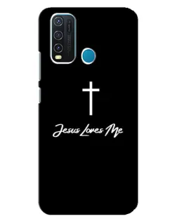 Чехол для Vivo Y30 с картинкой «Иисус любит тебя»