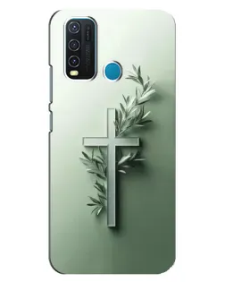Чехол для Vivo Y30 с картинкой «Оливковая ветвь»