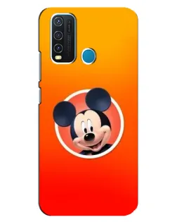 Чохол для Vivo Y30 з картинкою «Mickey в колі»