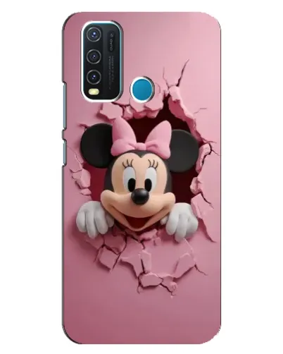 Чохол для Vivo Y30 з картинкою «Мінні крізь стіну» Чохол для Vivo Y30 з картинкою «Мінні крізь стіну»