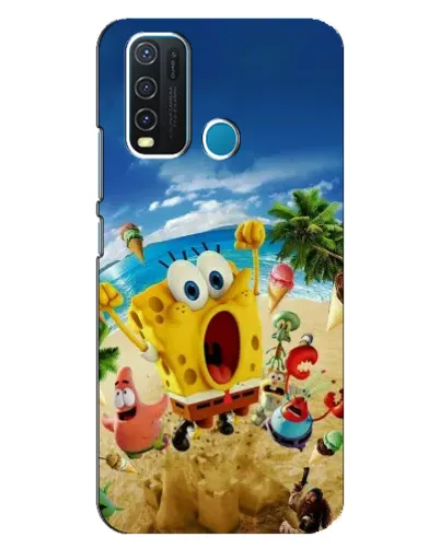Чехол для Vivo Y30 с картинкой «Развлечения на пляже»