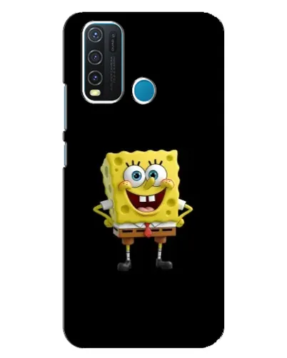 Чехол для Vivo Y30 с картинкой «Классический Губка Боб»