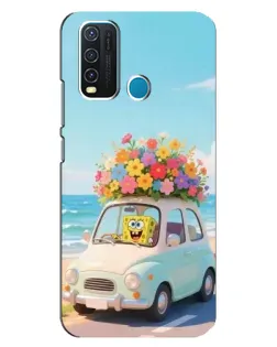 Чехол для Vivo Y30 с картинкой «Автомобильное путешествие»