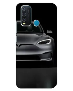 Чохол для Vivo Y30 з картинкою «Tesla Model S Look» Чохол для Vivo Y30 з картинкою «Tesla Model S Look»