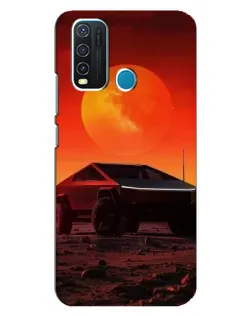 Чехол для Vivo Y30 с картинкой «Cybertruck на Марсе» Чехол для Vivo Y30 с картинкой «Cybertruck на Марсе»