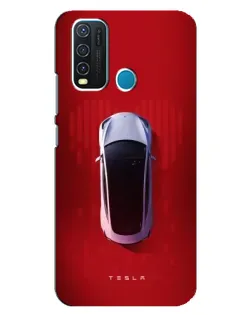 Чехол для Vivo Y30 с картинкой «Tesla Top View» Чехол для Vivo Y30 с картинкой «Tesla Top View»