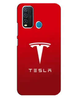 Чехол для Vivo Y30 с картинкой «Tesla Red Classic» Чехол для Vivo Y30 с картинкой «Tesla Red Classic»