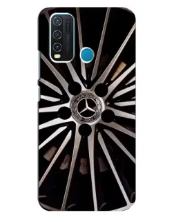 Чехол для Vivo Y30 с картинкой «Диск Mercedes»