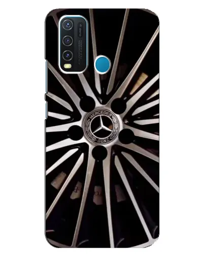 Чехол для Vivo Y30 с картинкой «Диск Mercedes»