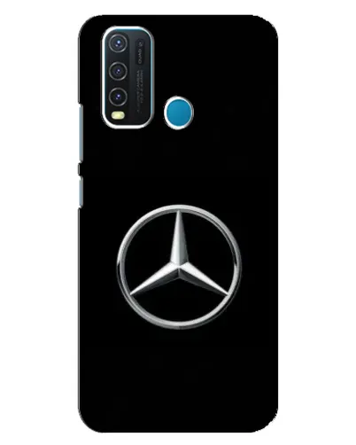Чехол для Vivo Y30 с картинкой «Mercedes классический лого»