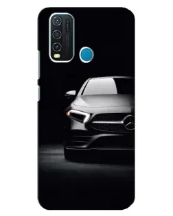 Чехол для Vivo Y30 с картинкой «Свет фар Mercedes»