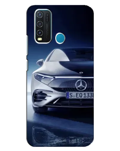Чехол для Vivo Y30 с картинкой «Mercedes EQ — будущее»