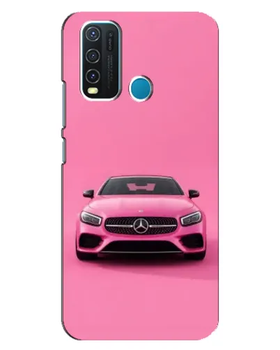 Чехол для Vivo Y30 с картинкой «Розовый Mercedes AMG» Чехол для Vivo Y30 с картинкой «Розовый Mercedes AMG»