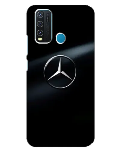 Чехол для Vivo Y30 с картинкой «Mercedes на металле» Чехол для Vivo Y30 с картинкой «Mercedes на металле»