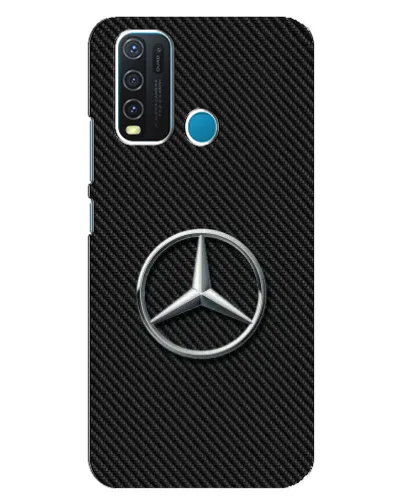 Чехол для Vivo Y30 с картинкой «Карбоновый Mercedes стиль» Чехол для Vivo Y30 с картинкой «Карбоновый Mercedes стиль»