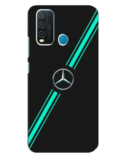 Чехол для Vivo Y30 с картинкой «Спортивные линии Mercedes» Чехол для Vivo Y30 с картинкой «Спортивные линии Mercedes»