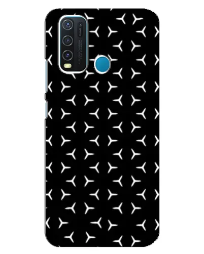Чехол для Vivo Y30 с картинкой «Mercedes паттерн звезд» Чехол для Vivo Y30 с картинкой «Mercedes паттерн звезд»