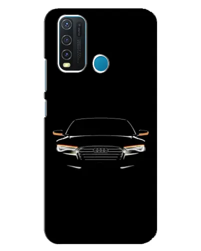 Чехол для Vivo Y30 с картинкой «Audi — ночной контур» Чехол для Vivo Y30 с картинкой «Audi — ночной контур»
