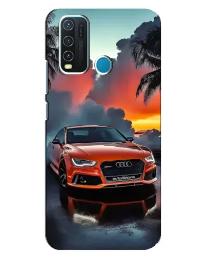 Чехол для Vivo Y30 с картинкой «Audi — закат» Чехол для Vivo Y30 с картинкой «Audi — закат»