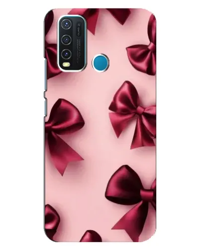 Чехол для Vivo Y30 с картинкой «Бордовый атлас» Чехол для Vivo Y30 с картинкой «Бордовый атлас»