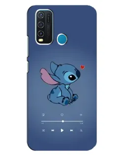 Чехол для Vivo Y30 с картинкой «Музыкальный Stitch»