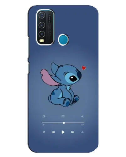 Чехол для Vivo Y30 с картинкой «Музыкальный Stitch»