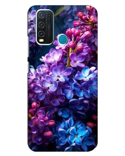 Чехол для Vivo Y30 с картинкой «Сиреневый цвет»