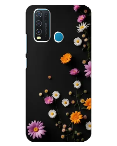 Чехол для Vivo Y30 с картинкой «Цветочная композиция»
