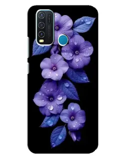 Чохол для Vivo Y30 з картинкою «Фіолетові квіти з росою» Чохол для Vivo Y30 з картинкою «Фіолетові квіти з росою»