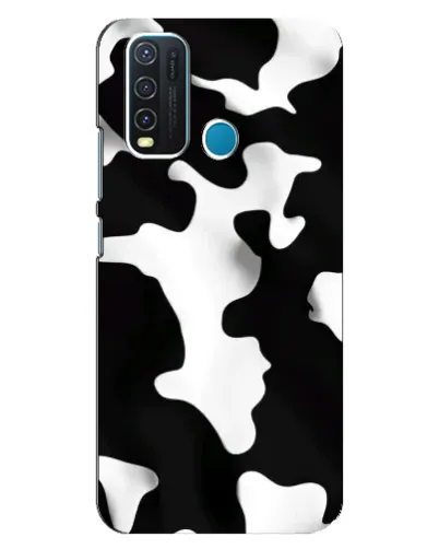 Чехол для Vivo Y30 с картинкой «Черно-белое пятно» Чехол для Vivo Y30 с картинкой «Черно-белое пятно»