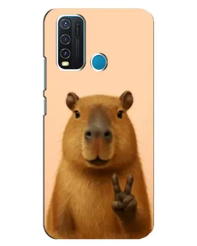 Чохол для Vivo Y30 з картинкою «Капібара вікторія» Чохол для Vivo Y30 з картинкою «Капібара вікторія»