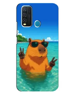 Чохол для Vivo Y30 з картинкою «Морська капібара» Чохол для Vivo Y30 з картинкою «Морська капібара»