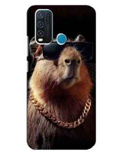 Чохол для Vivo Y30 з картинкою «Капібара золотий ланцюг» Чохол для Vivo Y30 з картинкою «Капібара золотий ланцюг»
