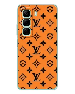 Чехол для Vivo Y31 Pro с картинкой «Оранжевый стиль LV»